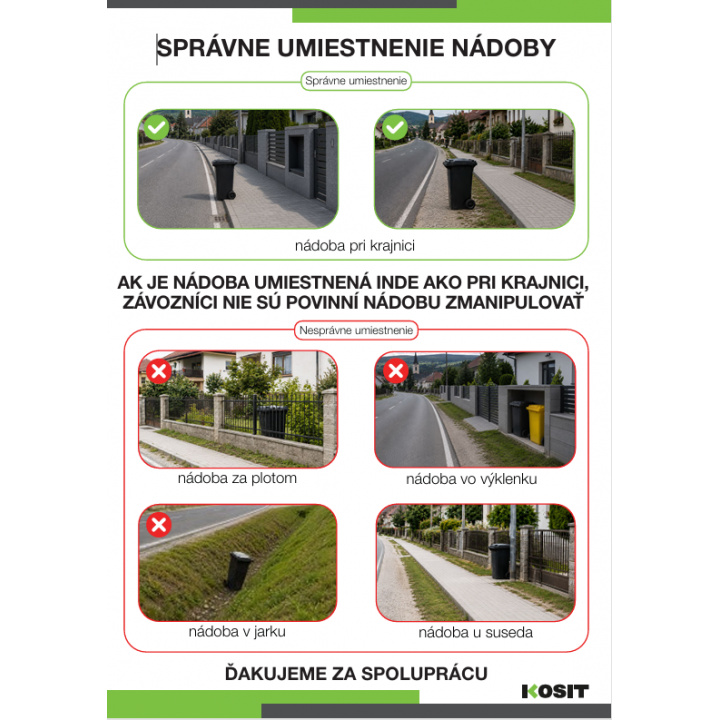 Menšia fotka pre článok Informácia pre občanov – správne vyloženie nádoby na vývoz