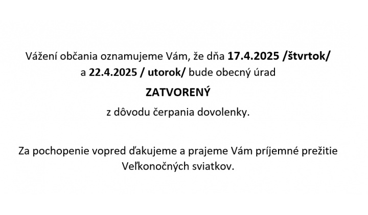 Fotka pre článok Zatvorený OcÚ
