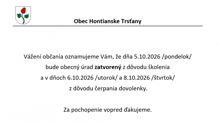 Fotka pre článok Zatvorený OcÚ