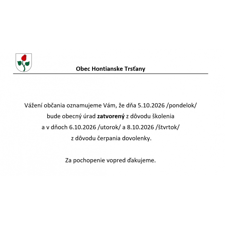 Menšia fotka pre článok Zatvorený OcÚ